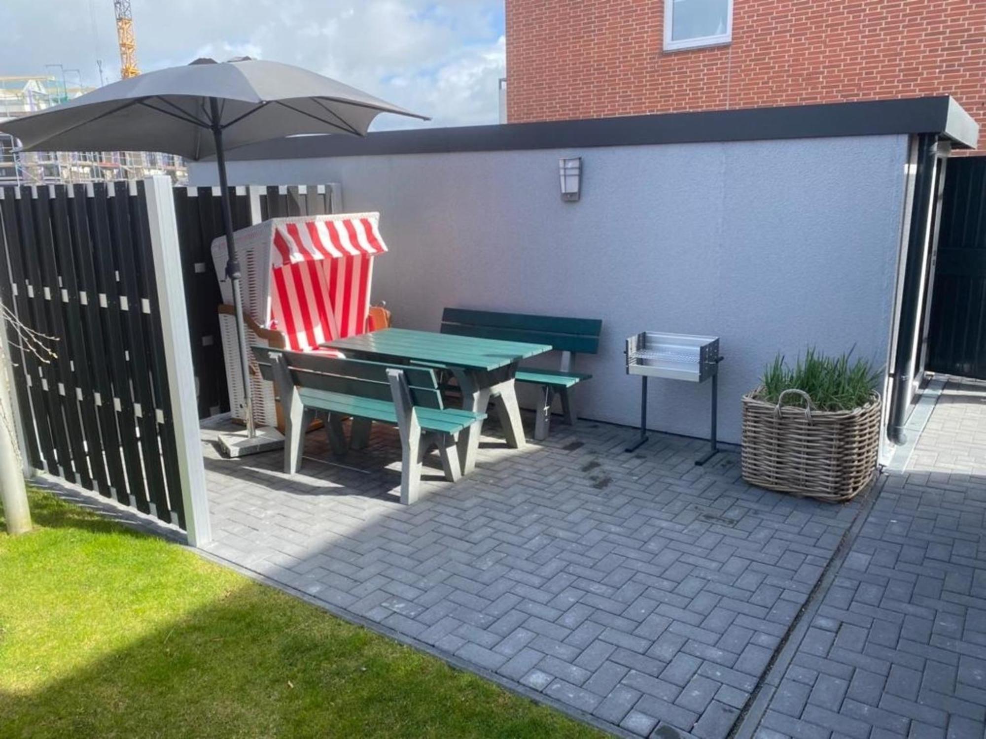 Strandkorb Buesum Exklusiv,Hafennaehe Exteriér fotografie